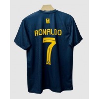Pánský Fotbalový dres Al-Nassr Cristiano Ronaldo #7 2023-24 Venkovní Krátký Rukáv